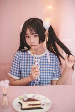 [轻兰映画] SPL.010  蓝白格子连衣裙