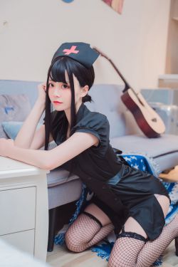 [喵糖映画] VOL.393 抖娘-利世 – 黑色护士