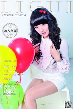 [丽柜LiGui] Model 司琪《气球少女丝足》美腿玉足写真图片