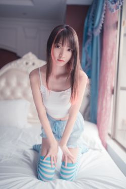 [风之领域] NO.014 祖木子 蓝白条纹丝袜小可爱