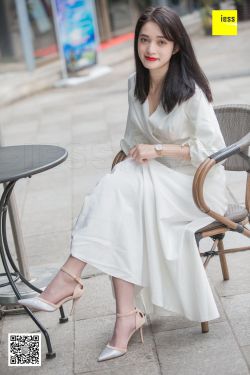 [异思趣向IESS]  模特：姗姗 《烈焰红唇白长裙》