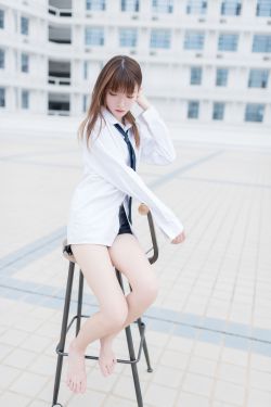 [风之领域] NO.038 祖木子 白衬衫裸足