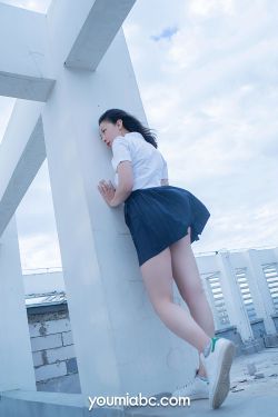 [尤蜜YouMiabc]  糖積-女摄影 蓝白物语