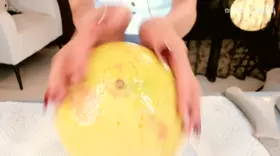 圈圈_剥柚子_吃柚子_轻语_助眠_解压