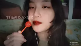 钰钰璟_爱发电限定合集_4月_舔棒棒糖（草莓味）