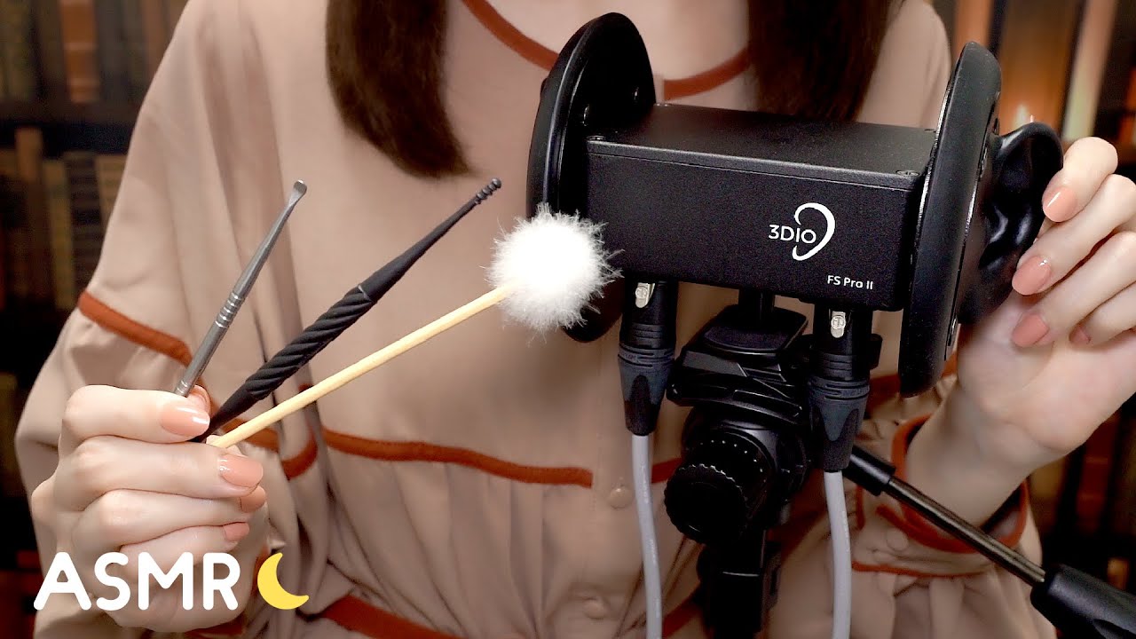 [ASMR] 11月8号窃窃私语洗刮耳/轻语