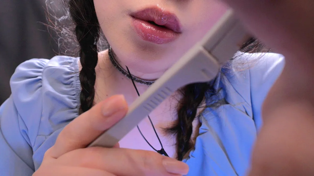 PPOMO近距离观察眼睛和面部的ASMR,呼吸有助于缓解睡眠和焦虑 PPOMO近距离观察眼睛和面部的ASMR,呼吸有助于缓解睡眠和焦虑