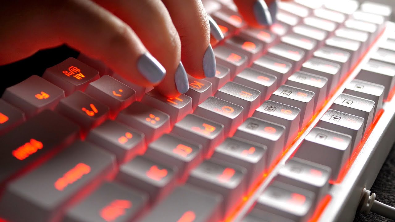 PPOMO ASMR 敲击15种键盘，打字速度快，适合学习和工作