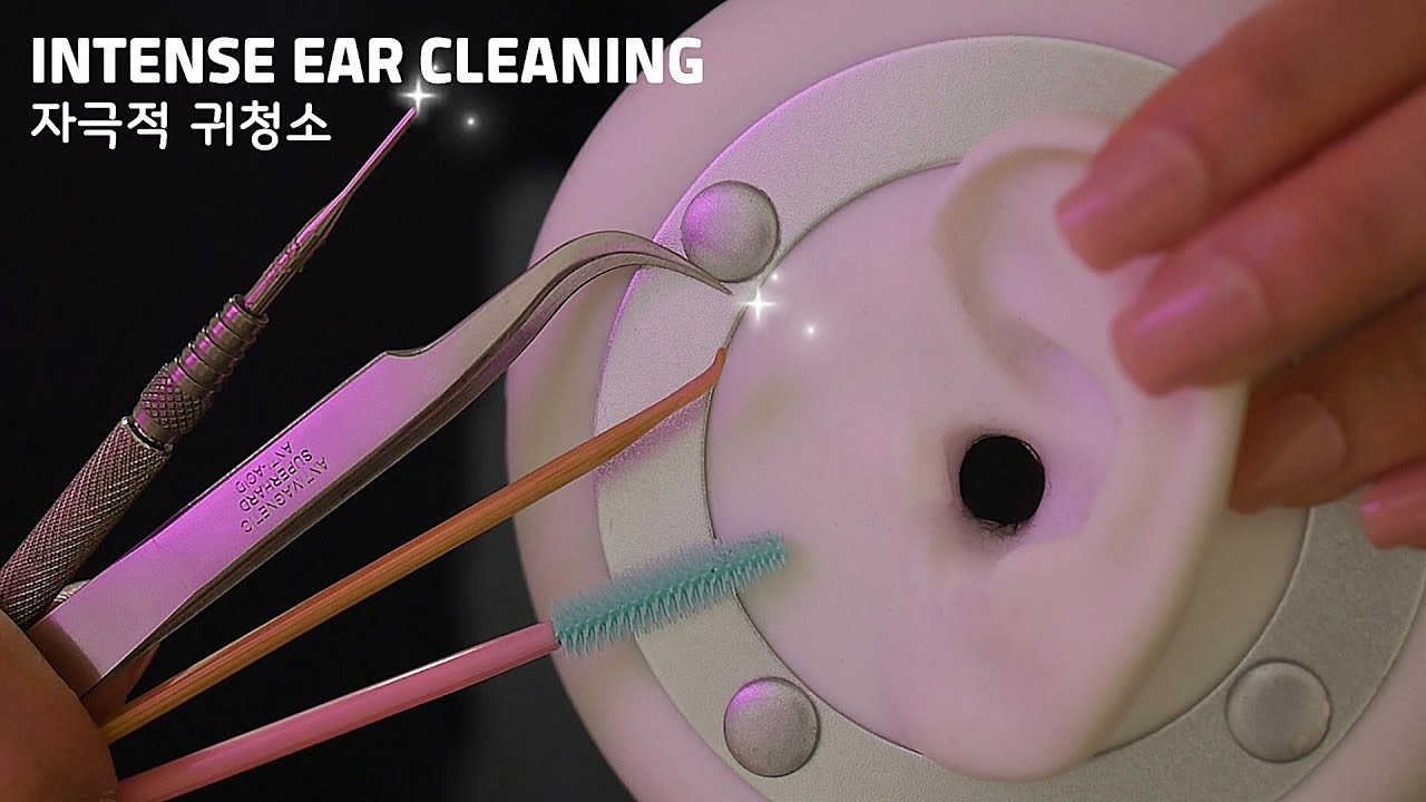 [ASMR] 特写强烈的耳部清洁