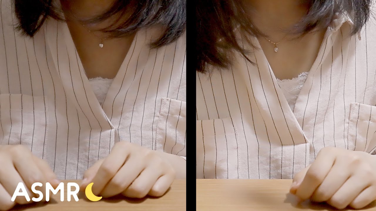 [Hatomugi ASMR] 两耳呼气，呼气声Ear Blowing&Breathing 无人声