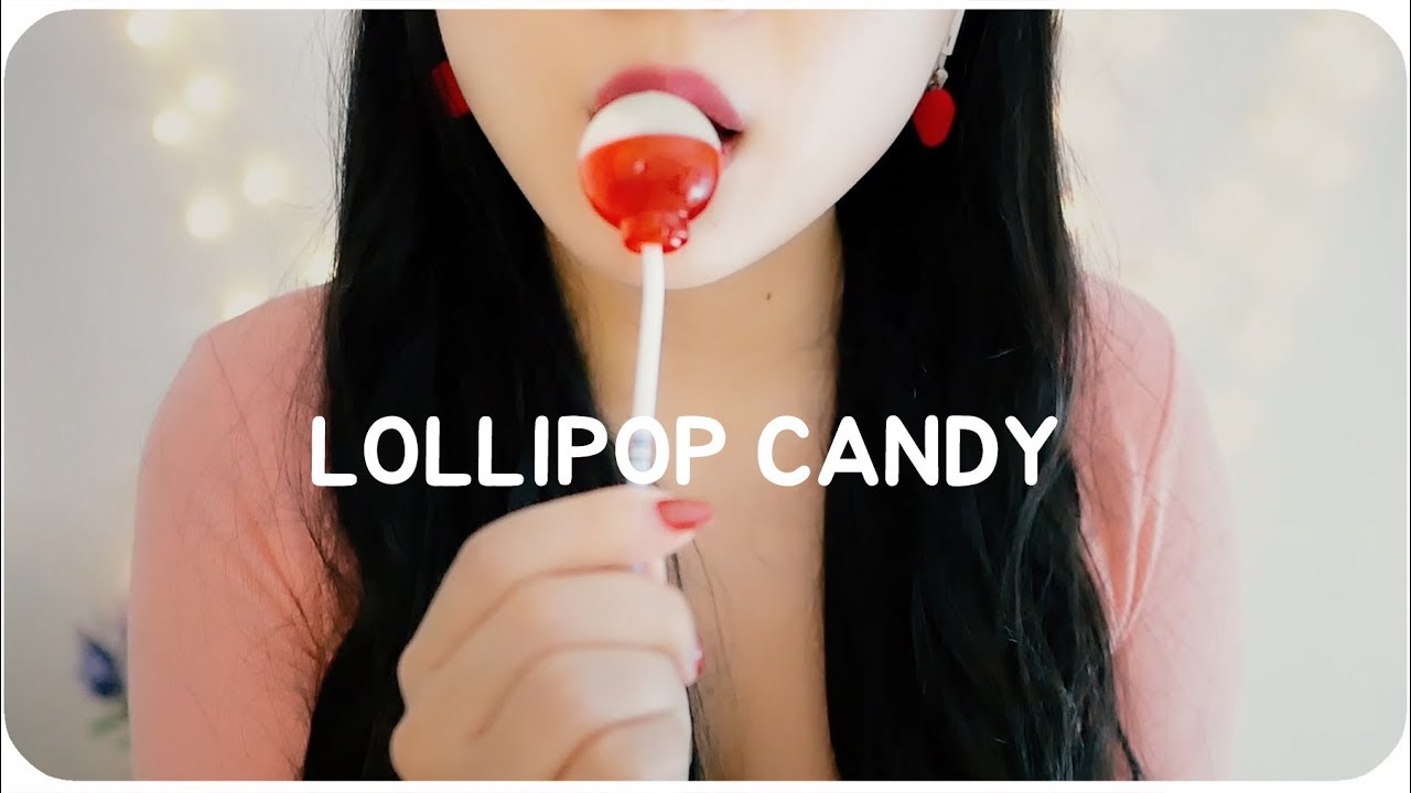 MELODY 吃彩色棒棒糖 韩国asmr