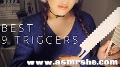 最佳助眠的9个触发器 中文字幕[PPOMO ASMR]