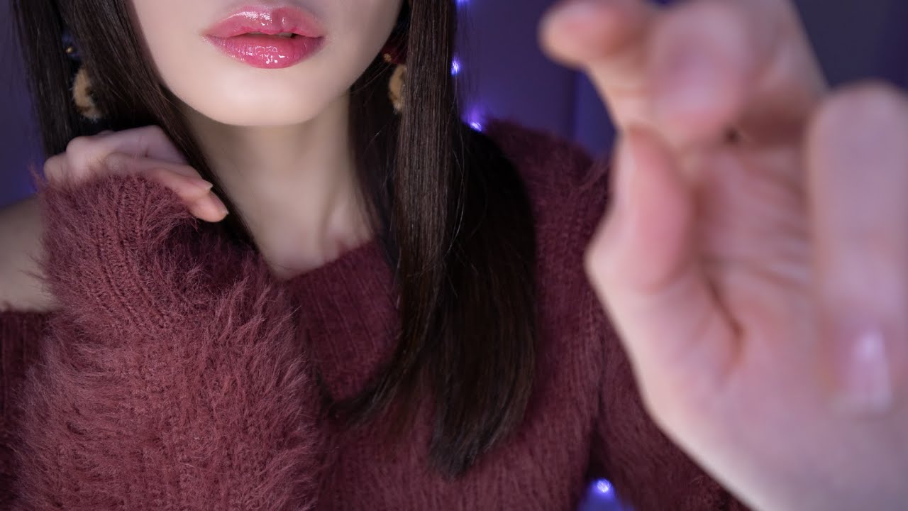 ASMR特写耳语和手部动作助眠(耳朵注意,分层声音,口腔音) ASMR特写耳语和手部动作助眠(耳朵注意,分层声音,口腔音)