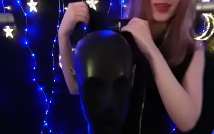 ASMR-お気に入りパンティを頭に被せてスクラッチング