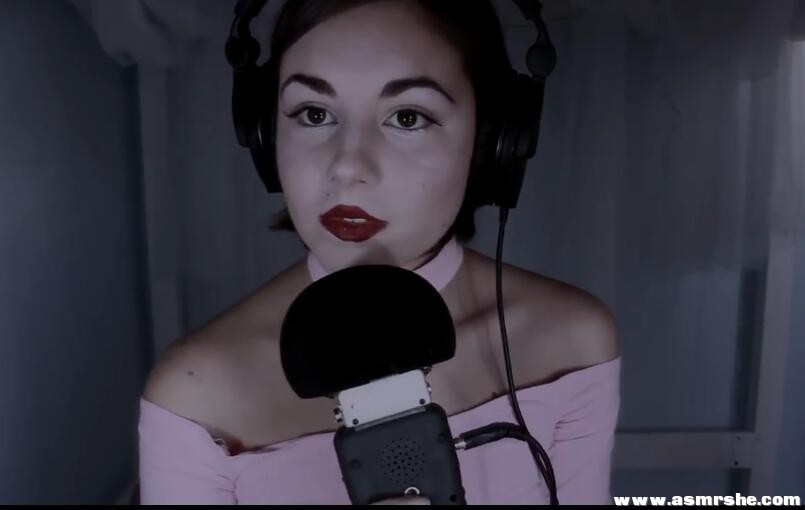 ASMR Ruby麦克风触发麦克风刷子，麦克风按压，近距离耳语