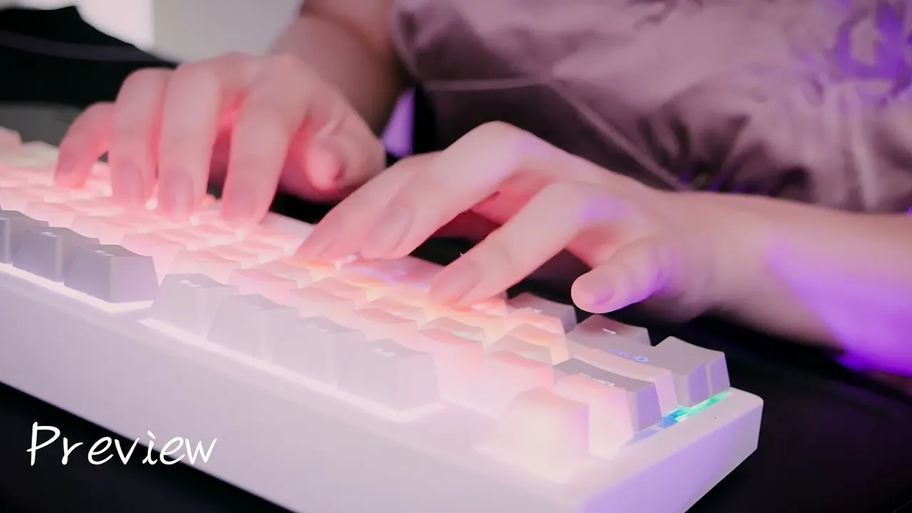 ASMR极度放松的键盘打字/木制键盘 ASMR极度放松的键盘打字/木制键盘