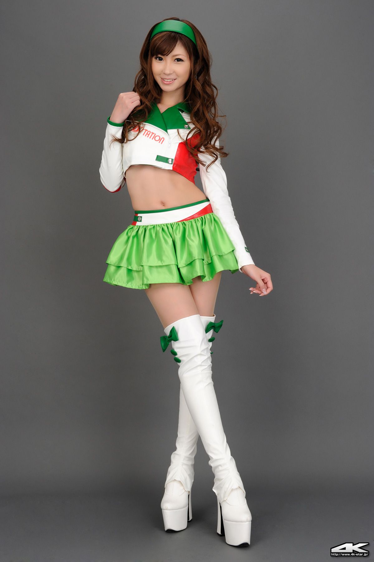 [4K-STAR] NO.00015 佐崎愛里 Race Queen 赛车女皇_第5张