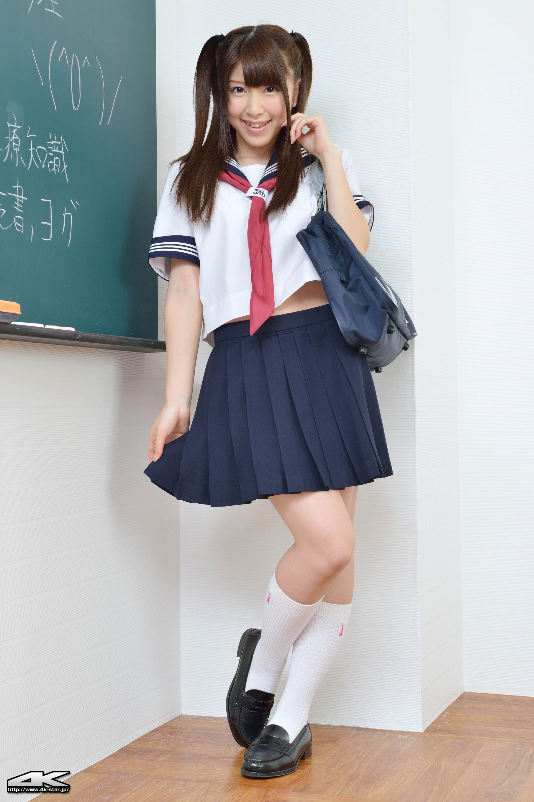 [4K-STAR] NO.00204 誉田みに School Girl JK校服_第3张