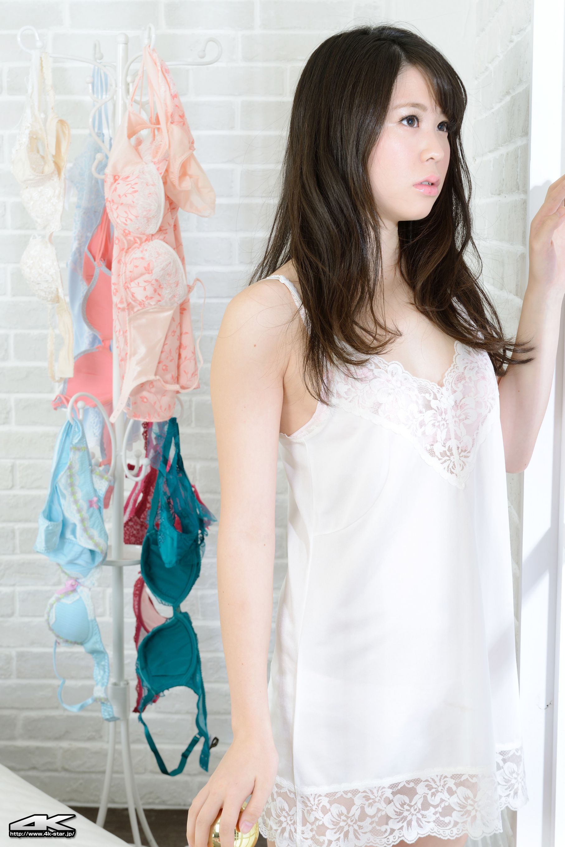 [4K-STAR] NO.00315 Shiina Kato 加藤シーナ Lingerie 吊带睡衣_第1张