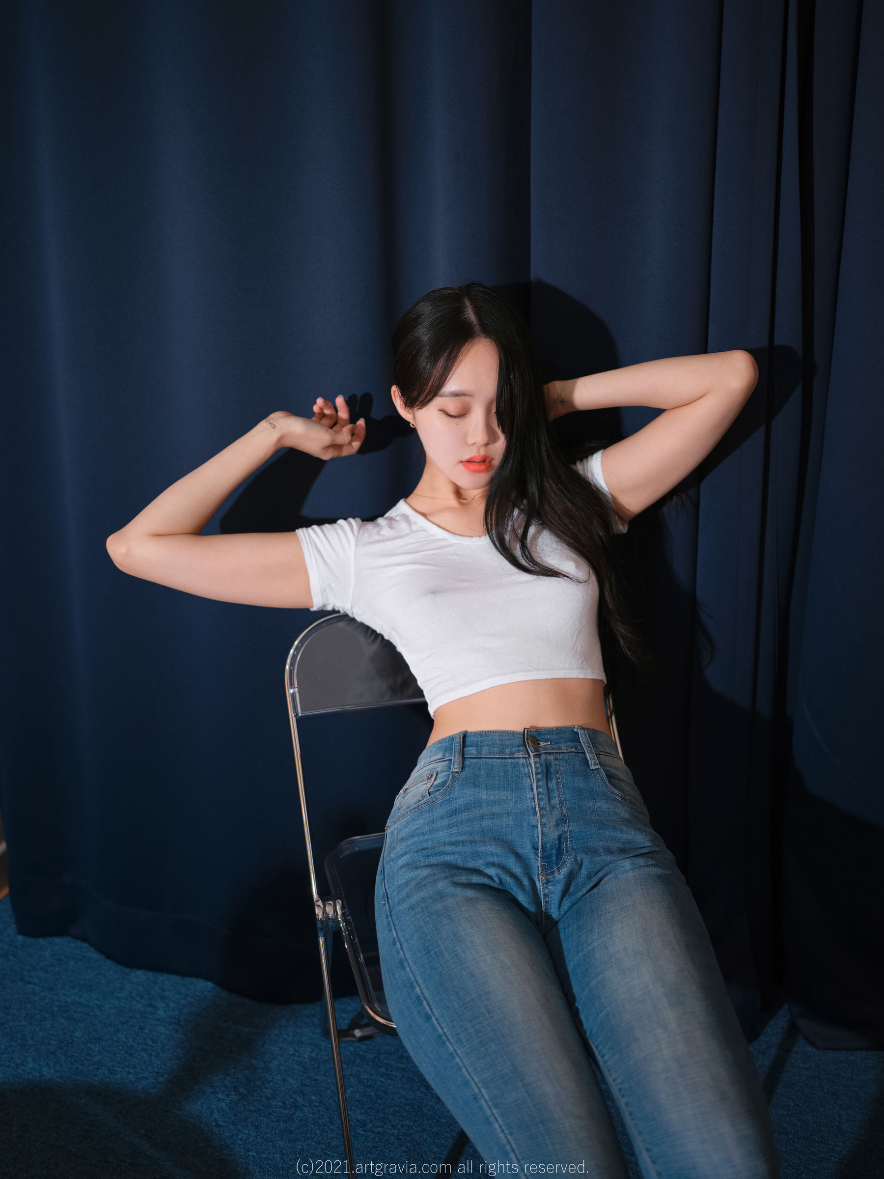 [ARTGRAVIA] VOL.244 Inah - 紧身牛仔裤的诱惑_第3张