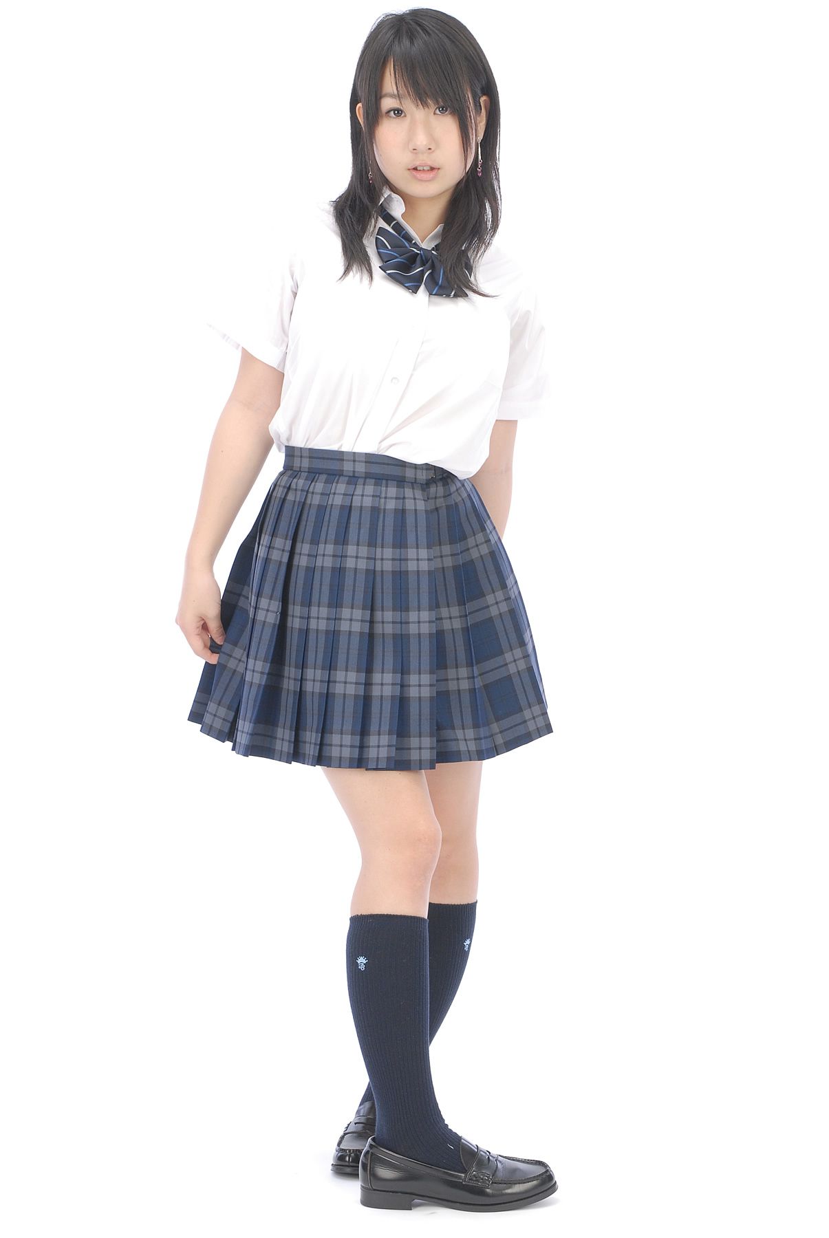 [BWH] BJK0008 Rui Kiriyama 桐山瑠衣 棚拍校服_第1张