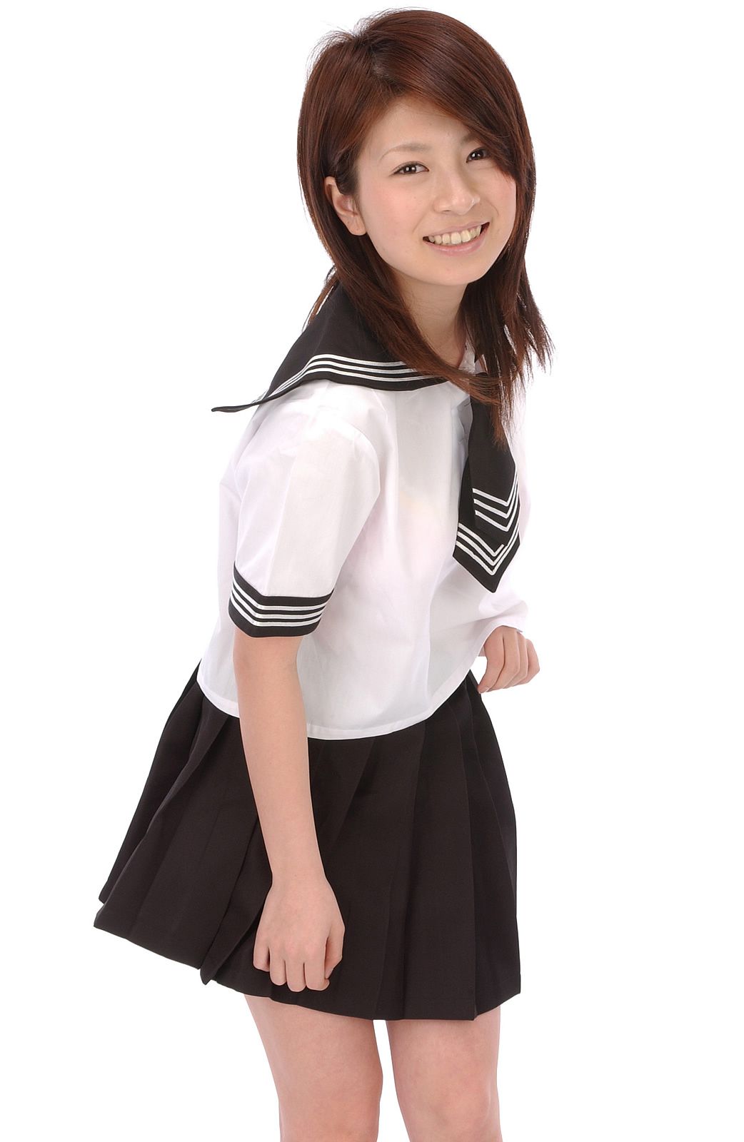 [BWH] BWH0080 Yurina Inoue 井上ゆりな 棚拍校服_第2张