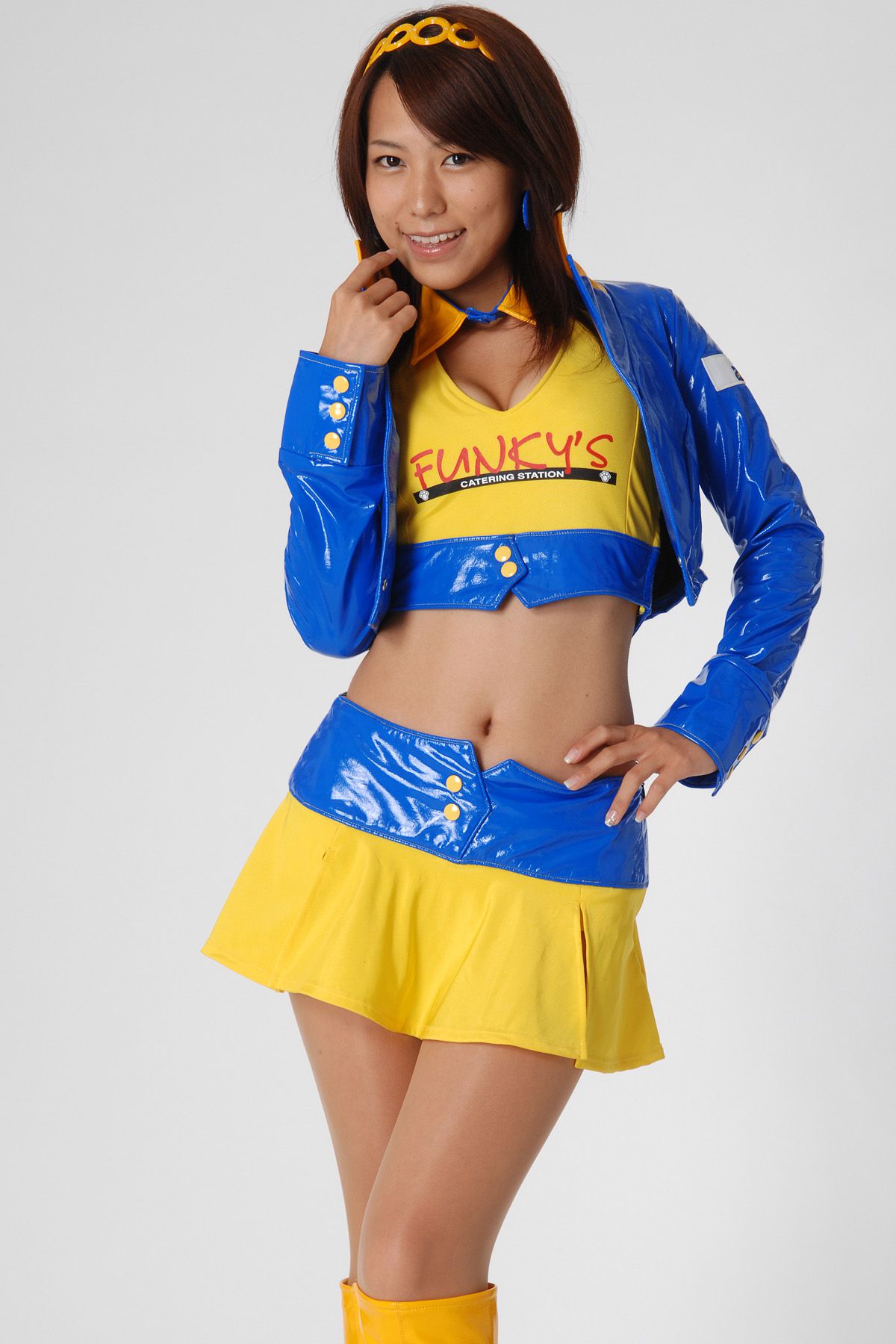 [BWH] HRQ0079 柏木美里《赛车女郎+泳装高叉》_第3张