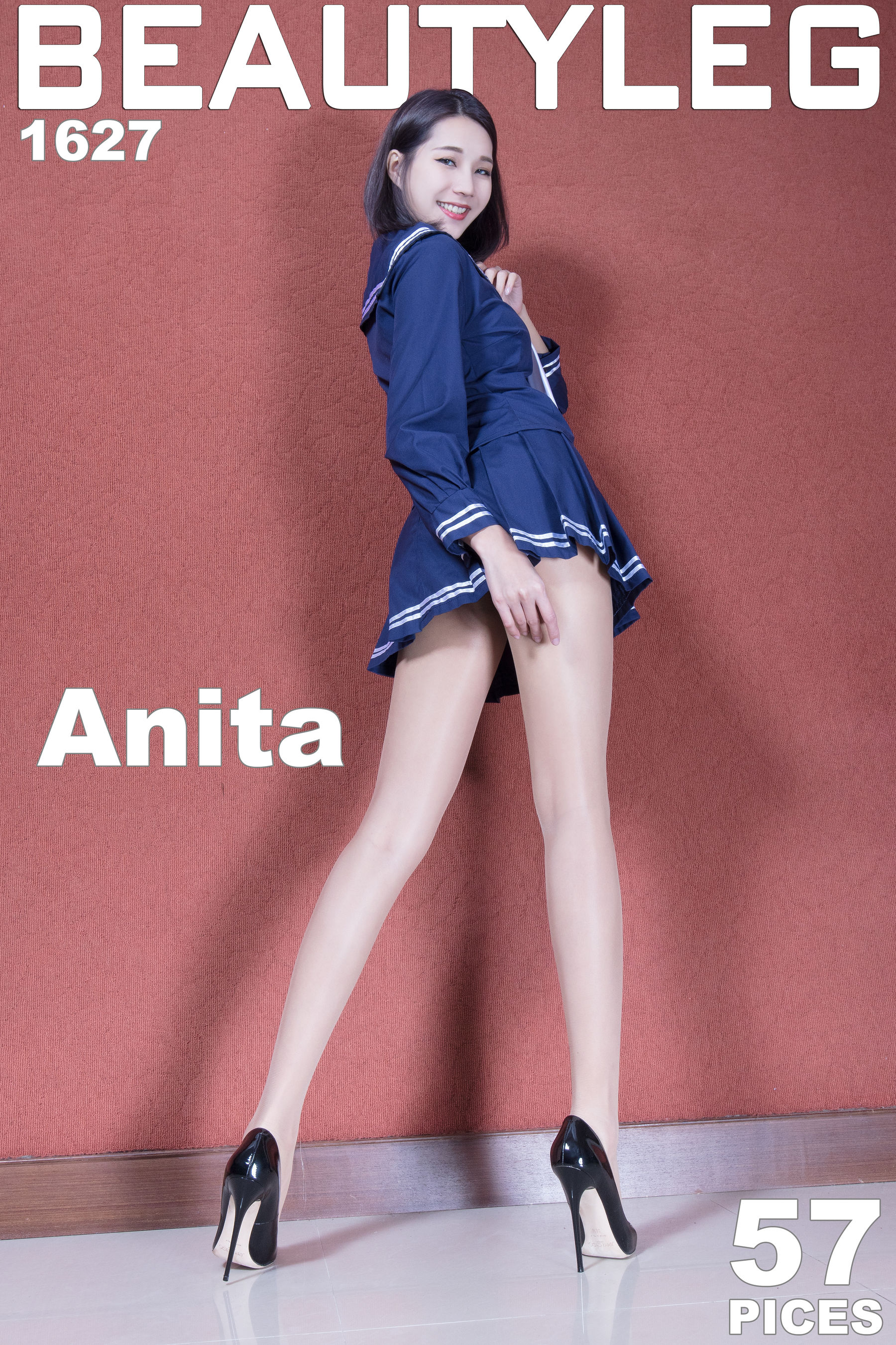 林千如Anita《制服美腿+黑丝旗袍》 [Beautyleg] No.1627_第1张