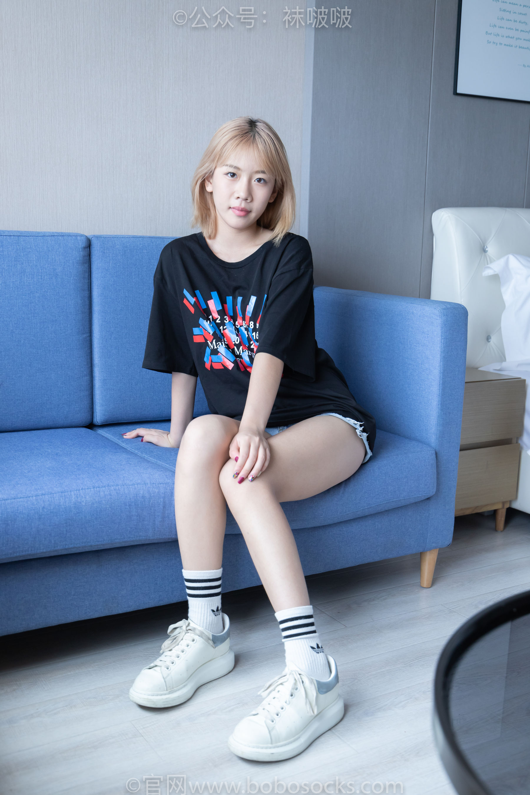 BoBoSocks袜啵啵 No.003 果冻-麦昆鞋、白色脏棉袜_第3张