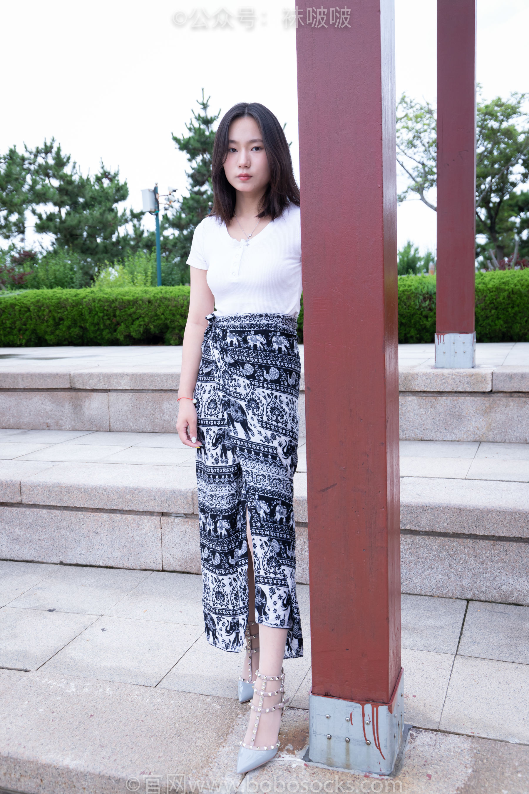 BoBoSocks袜啵啵 No.014 思思-华伦天奴高跟鞋、肉丝_第3张