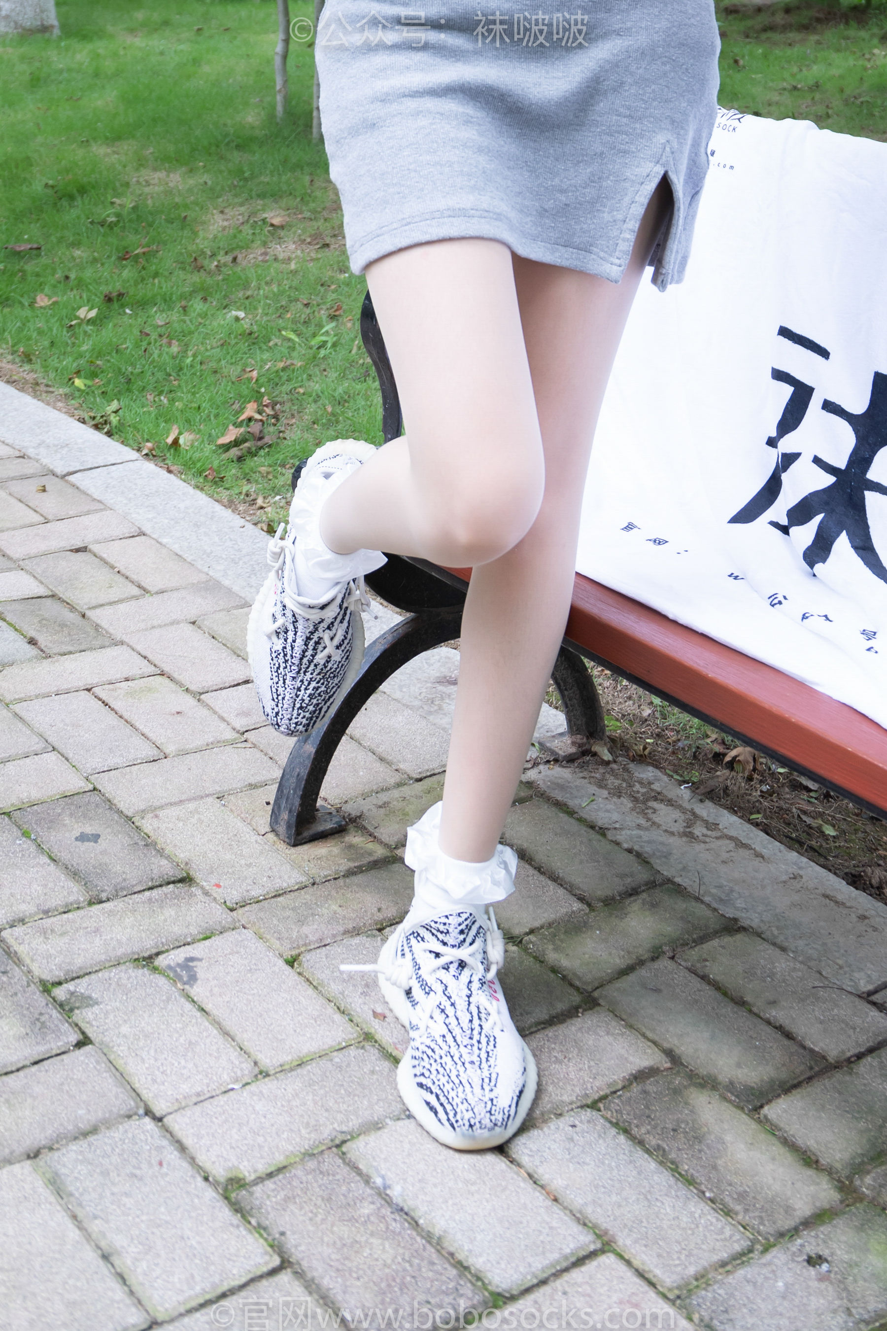 BoBoSocks袜啵啵 No.019 稚予-椰子、白棉袜、肉丝_第3张