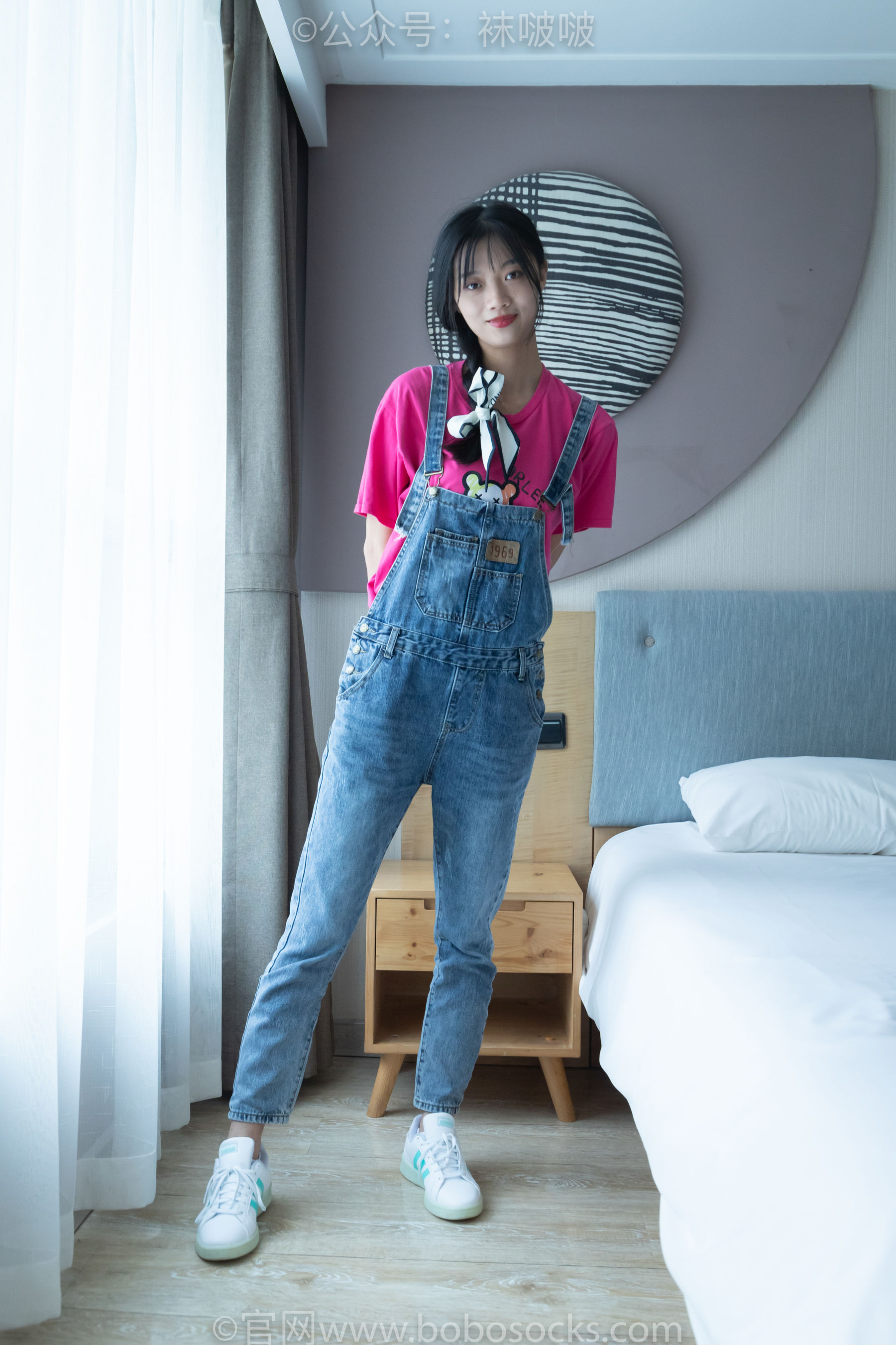 BoBoSocks袜啵啵 No.024 涵涵-板鞋、白棉袜、裸足_第2张