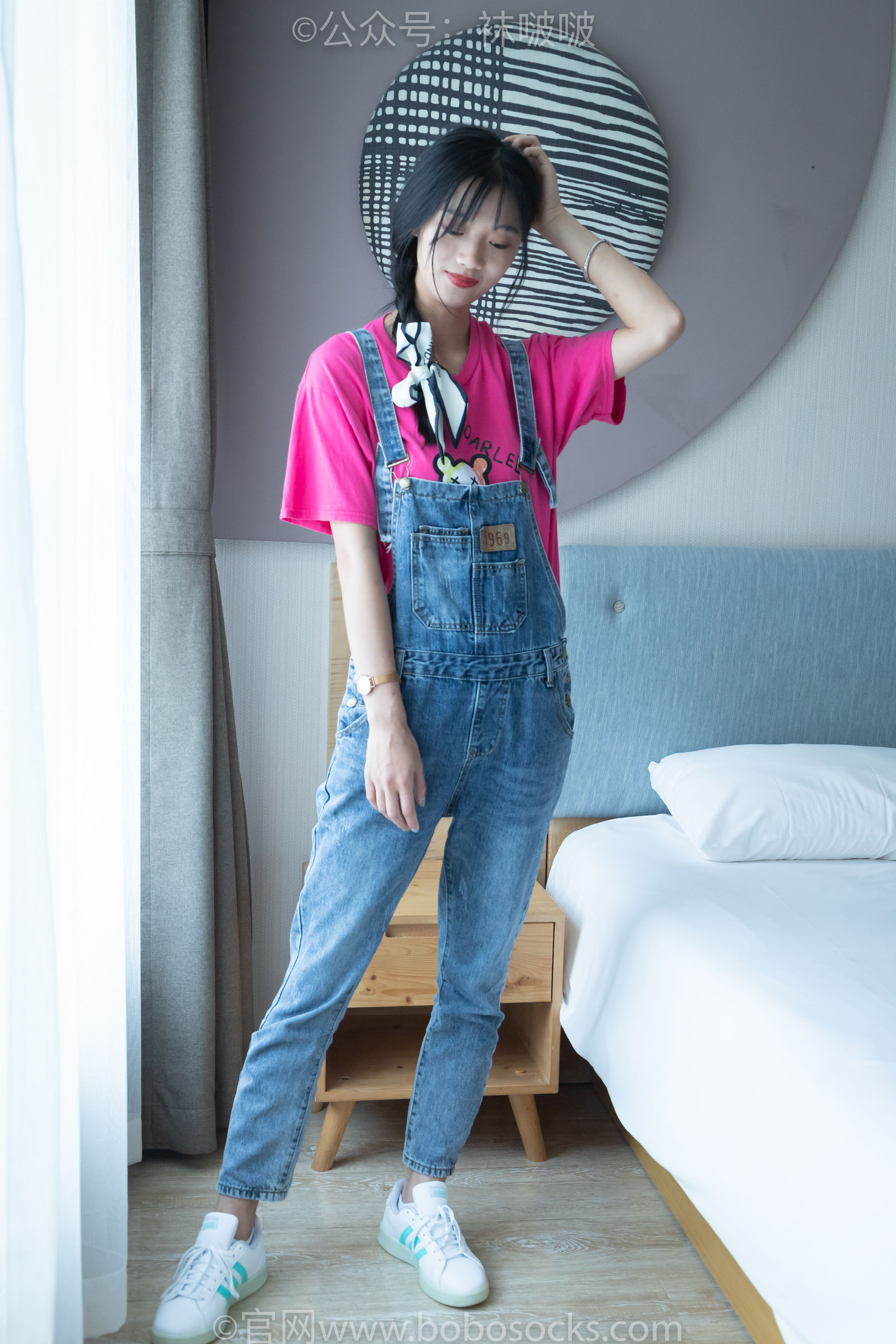 BoBoSocks袜啵啵 No.024 涵涵-板鞋、白棉袜、裸足_第3张