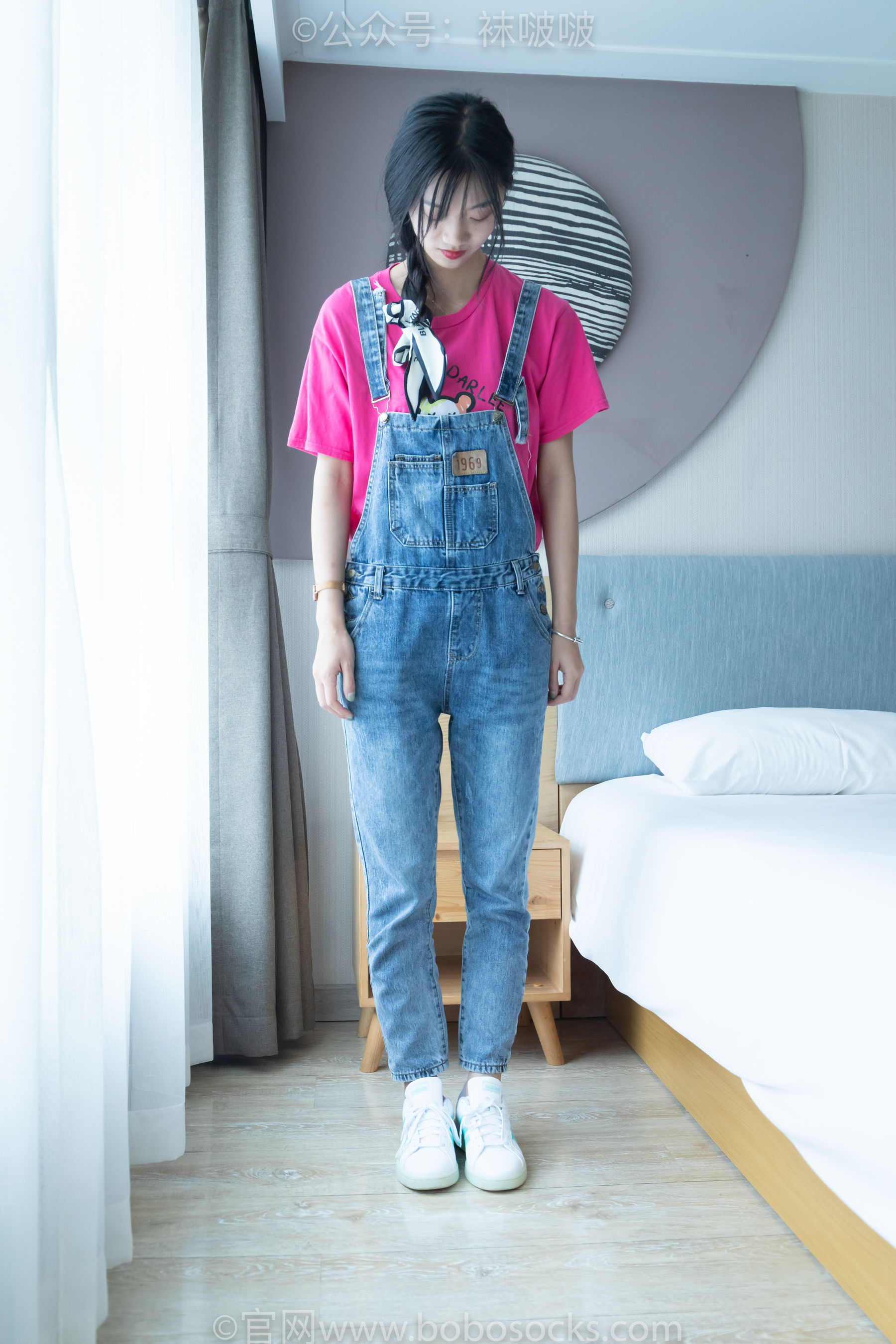 BoBoSocks袜啵啵 No.024 涵涵-板鞋、白棉袜、裸足_第5张