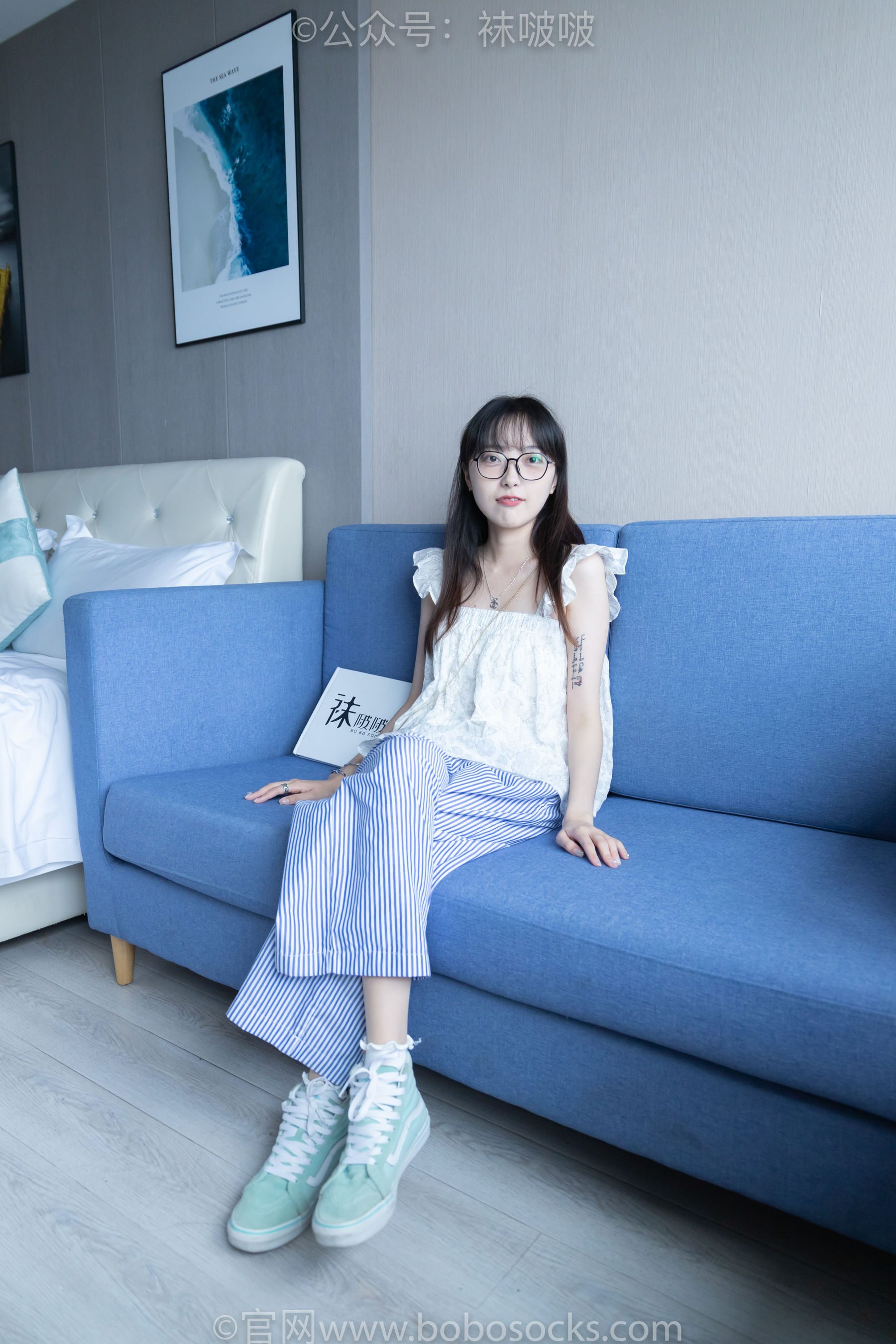 BoBoSocks袜啵啵 No.027 稚予- vans、白色棉袜、肉丝_第1张