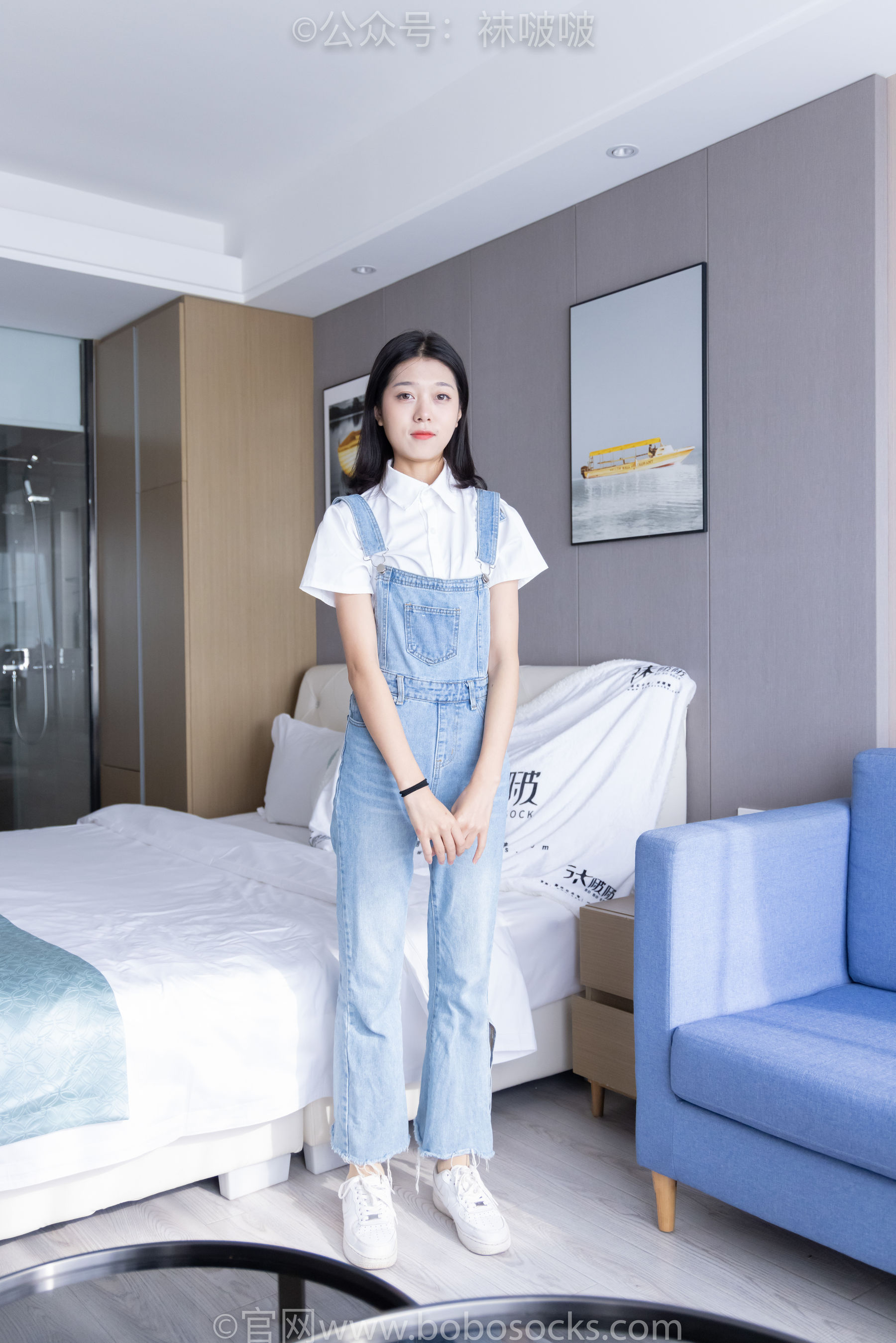 BoBoSocks袜啵啵 No.034 瑶瑶-空军一号板鞋、特旧厚肉丝_第4张