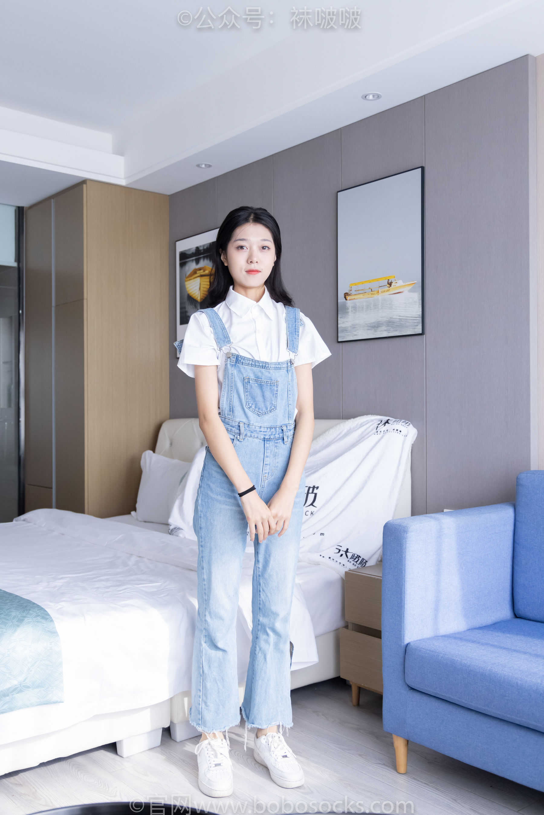 BoBoSocks袜啵啵 No.034 瑶瑶-空军一号板鞋、特旧厚肉丝_第5张