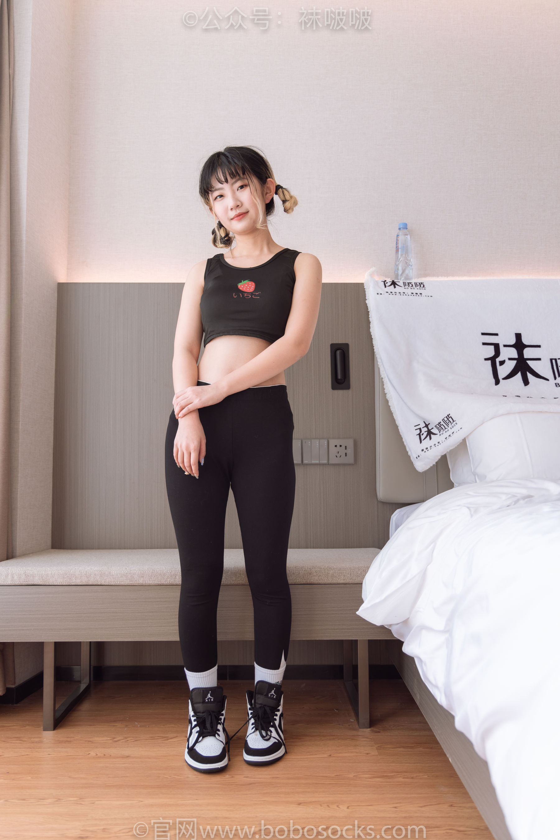 BoBoSocks袜啵啵 No.059 砂糖-AJ板鞋、白棉袜、裸足_第2张