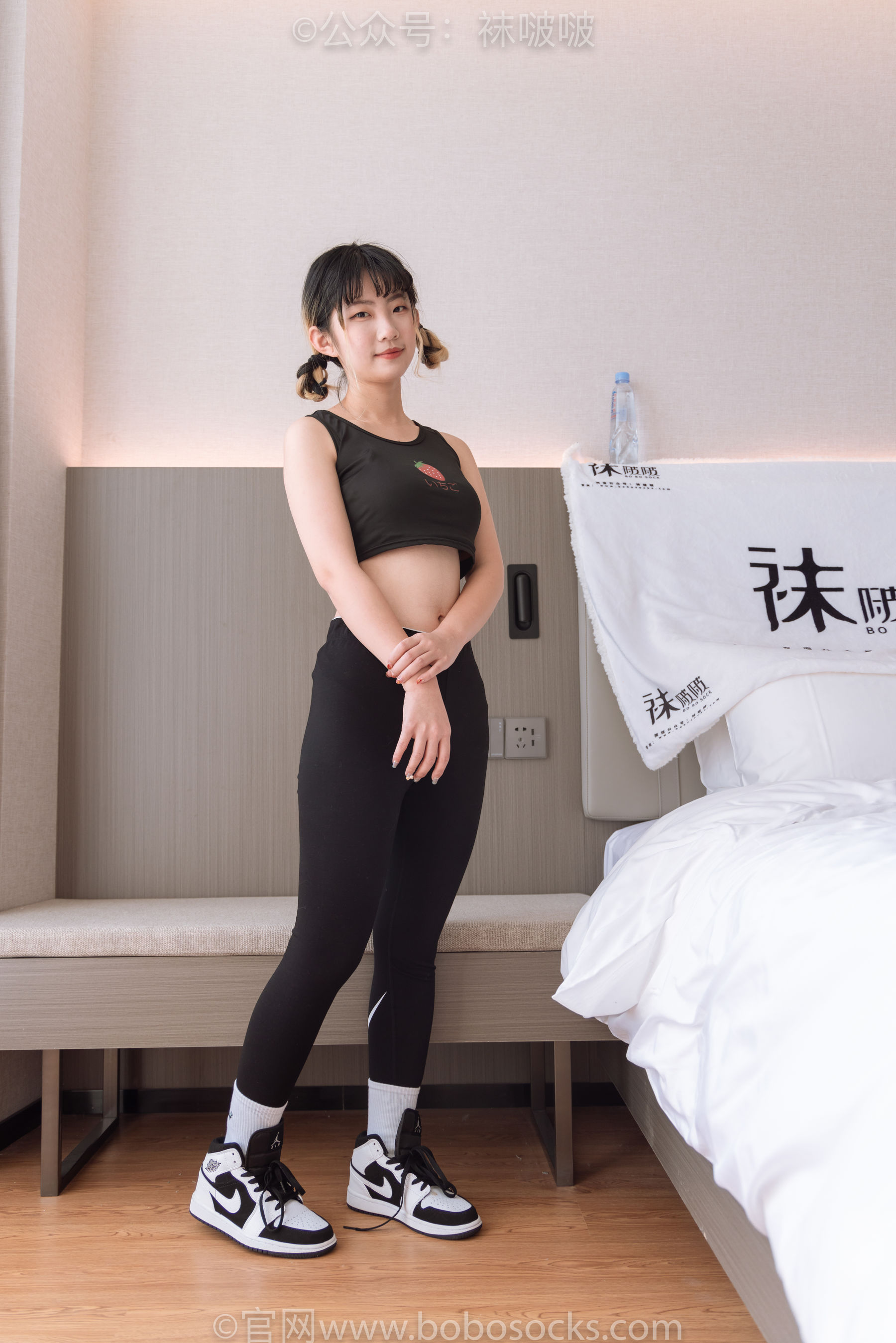 BoBoSocks袜啵啵 No.059 砂糖-AJ板鞋、白棉袜、裸足_第3张