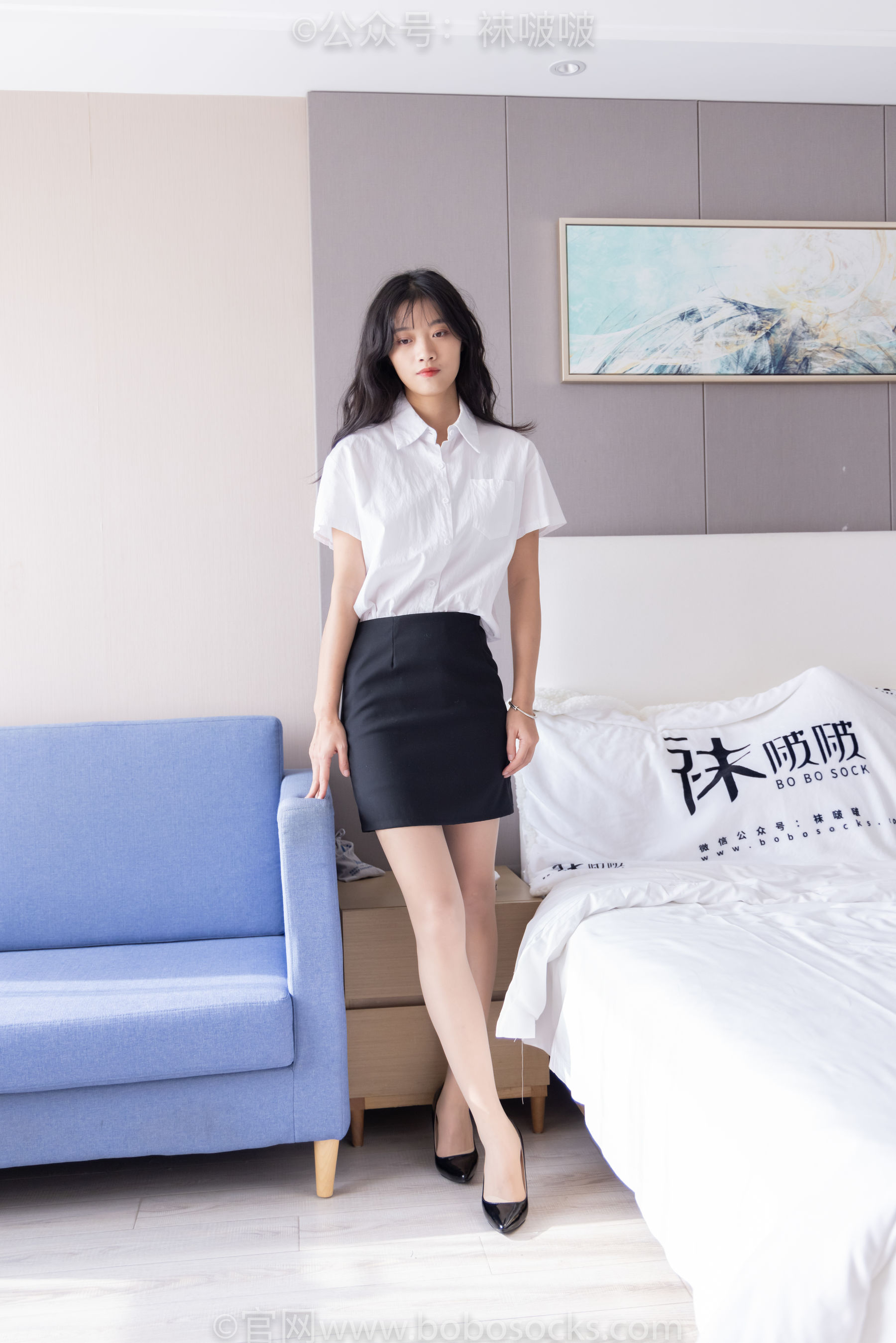 BoBoSocks袜啵啵 No.071 涵涵-OL制服、高跟鞋、肉丝_第5张