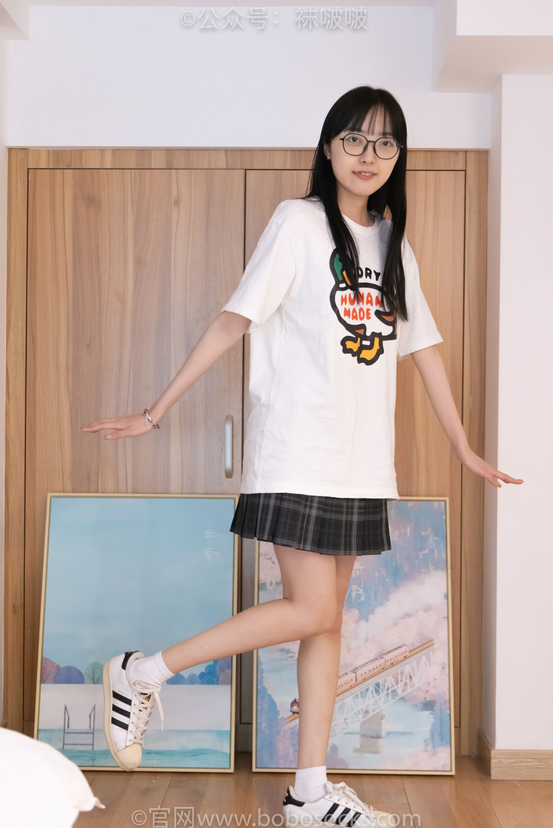 BoBoSocks袜啵啵 No.073 稚予-贝壳头、白棉袜、裸足_第2张