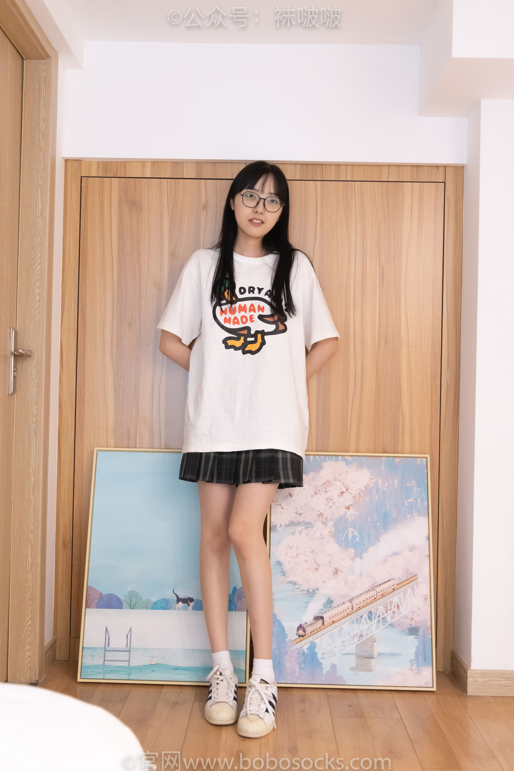 BoBoSocks袜啵啵 No.073 稚予-贝壳头、白棉袜、裸足_第4张