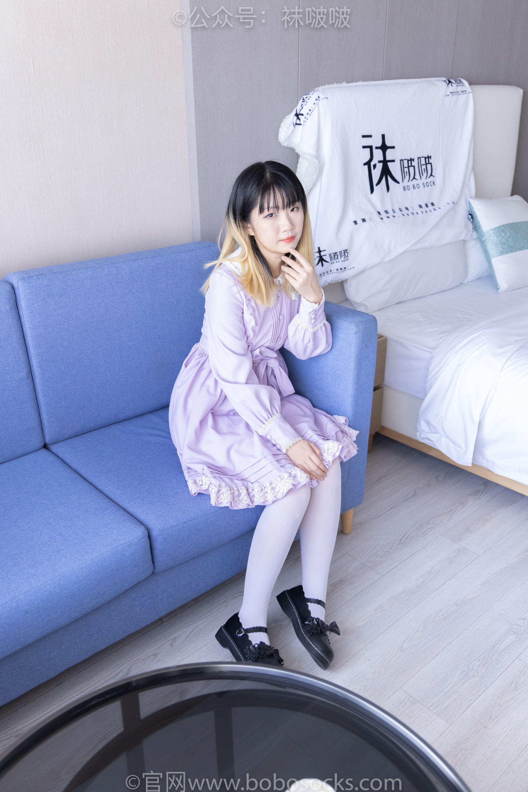 BoBoSocks袜啵啵 No.079 砂糖-皮鞋、厚白丝_第4张