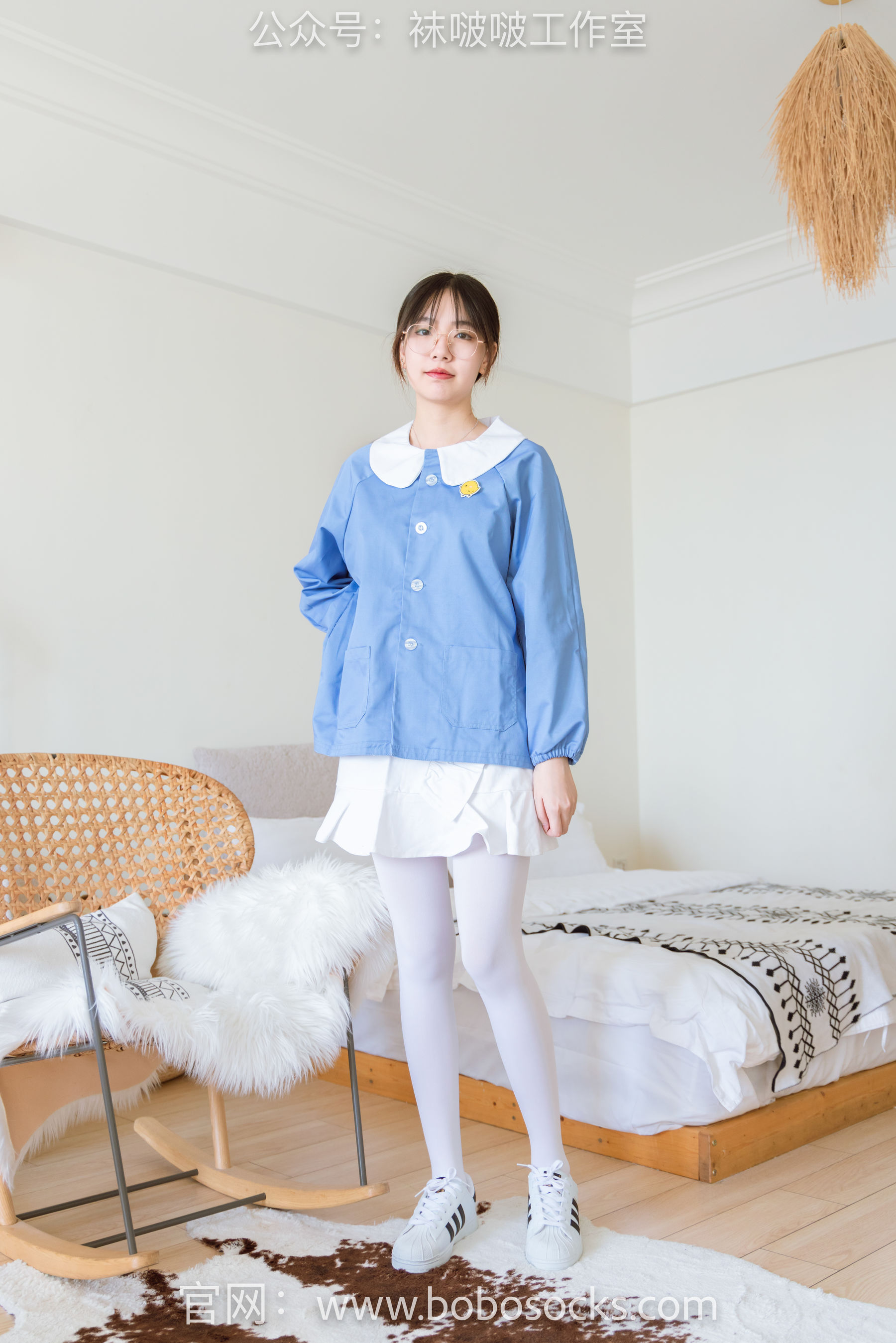 BoBoSocks袜啵啵 No.093 小甜豆-贝壳头、厚白丝_第1张