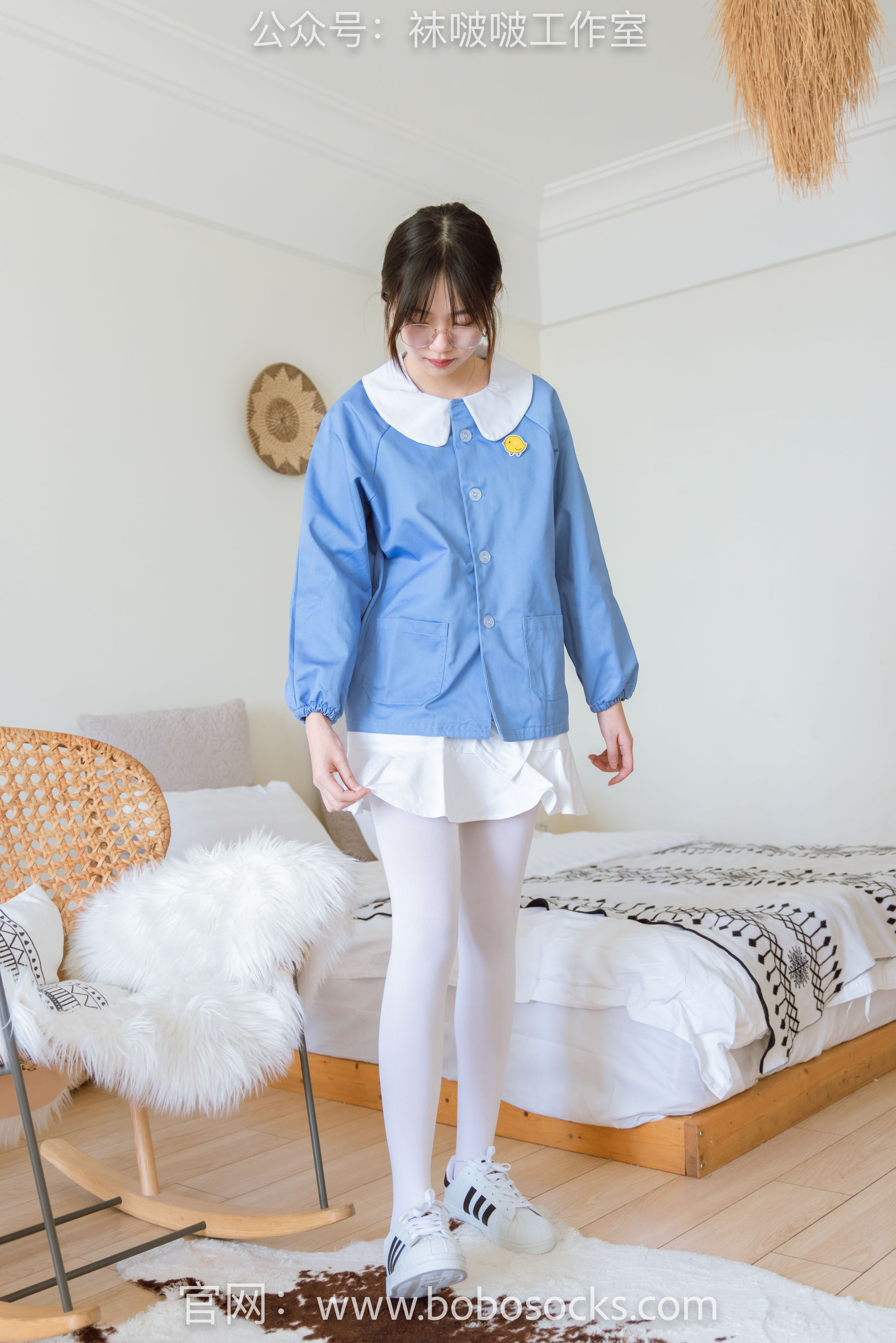 BoBoSocks袜啵啵 No.093 小甜豆-贝壳头、厚白丝_第4张