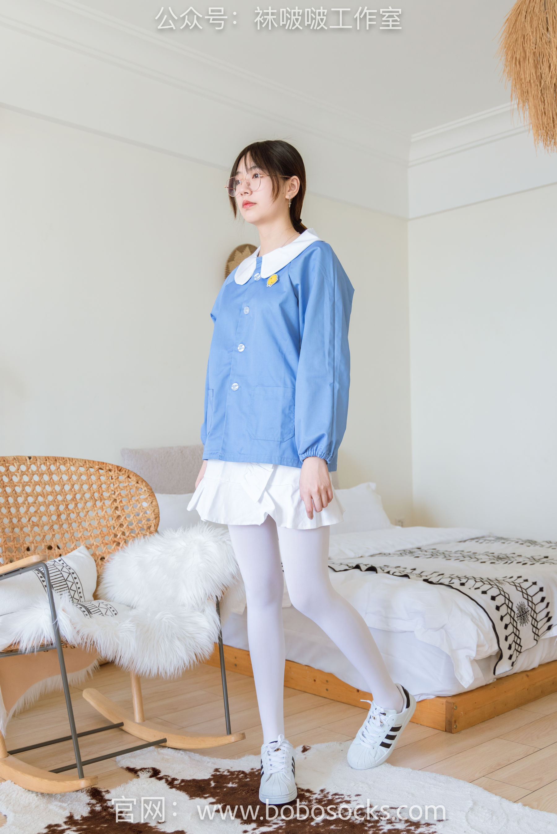 BoBoSocks袜啵啵 No.093 小甜豆-贝壳头、厚白丝_第5张