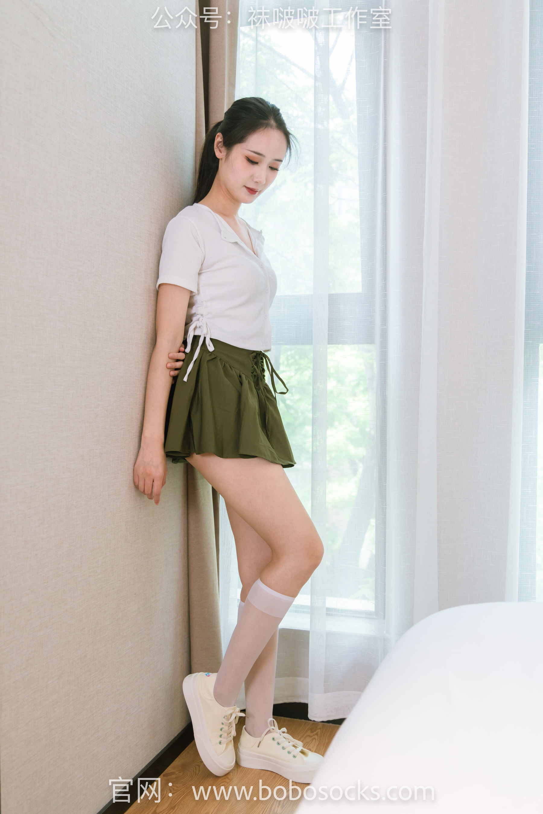 BoBoSocks袜啵啵 No.095 小安-板鞋、小腿丝袜_第3张