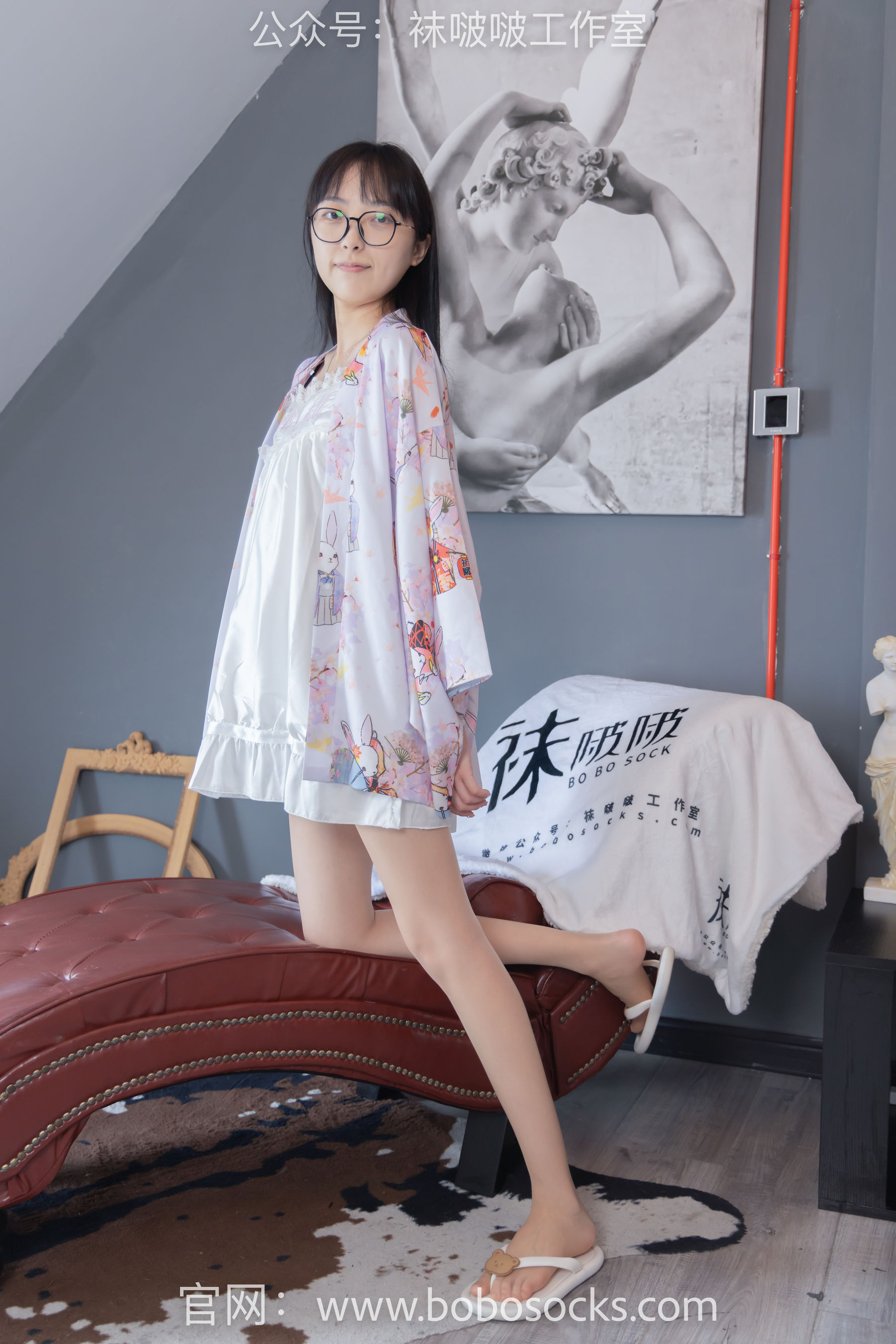 BoBoSocks袜啵啵 No.112 稚予-人字拖、肉丝、裸足_第1张