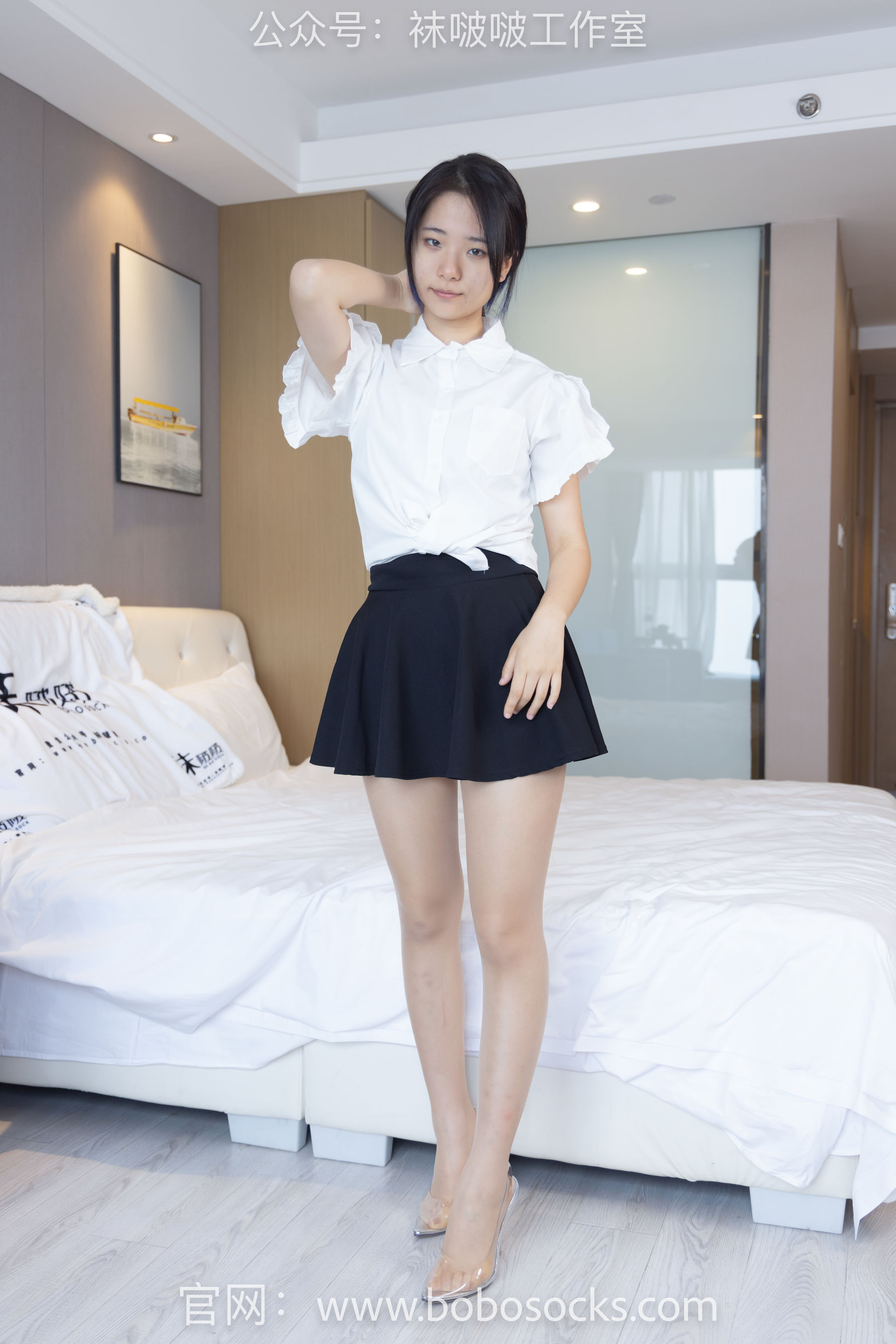 BoBoSocks袜啵啵 No.116 小淳-两双高跟鞋、肉丝、裸足_第1张