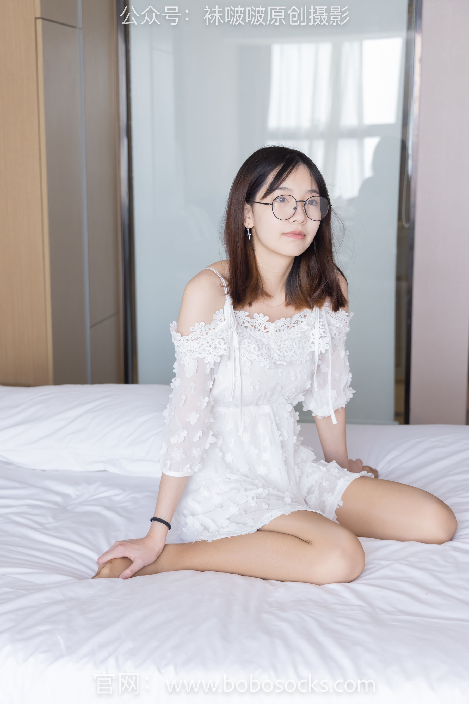 BoBoSocks袜啵啵 No.149 小甜豆-高跟鞋、咖啡色丝袜、肉丝打底_第4张